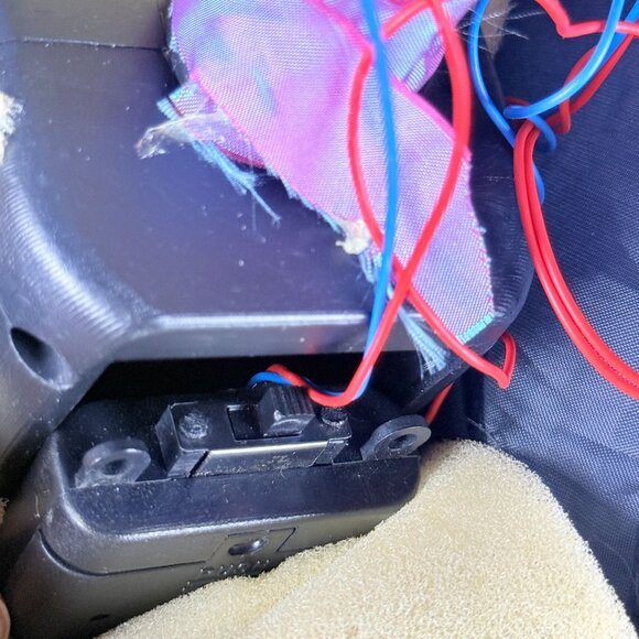 Fiber Optic Witch With Broom w/ Spider Web Cape  Light Up Halloween Decor - Picture 12 of 13